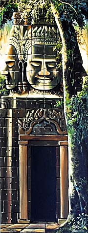 Angkor Painting by Asienreisender